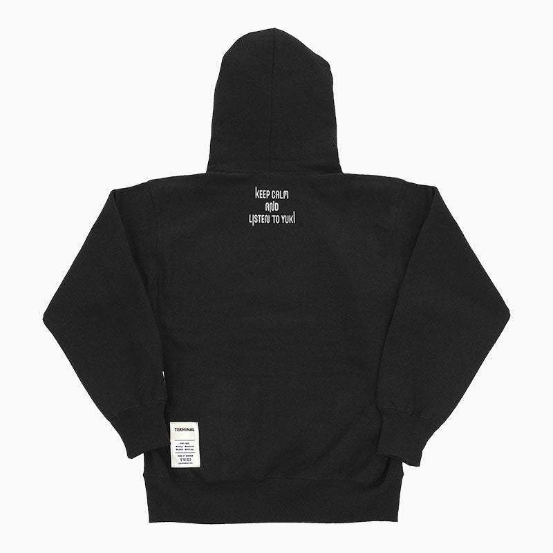 TERMINAL(フーディー/黒)