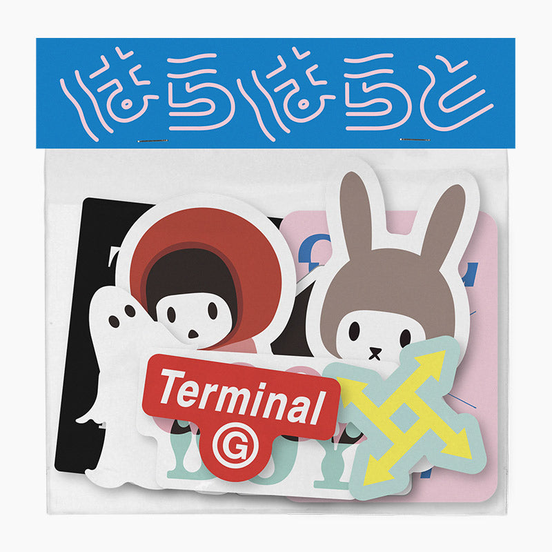 はらはらと(ステッカー)