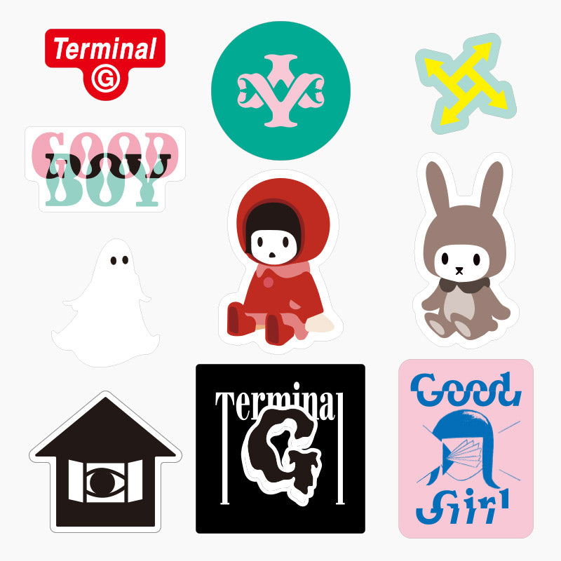 はらはらと(ステッカー)