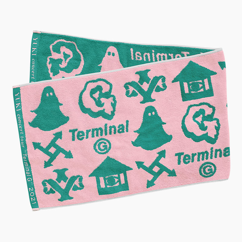 Terminal Towel（タオル）Pink – YUKI オフィシャルオンラインストア