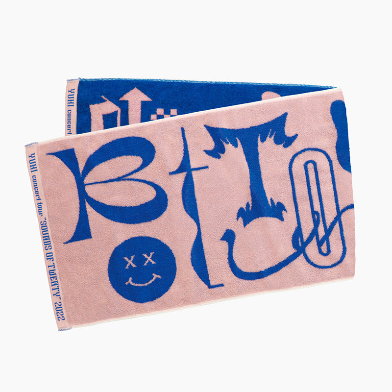 Bottoms Up(タオル)Pink×Blue