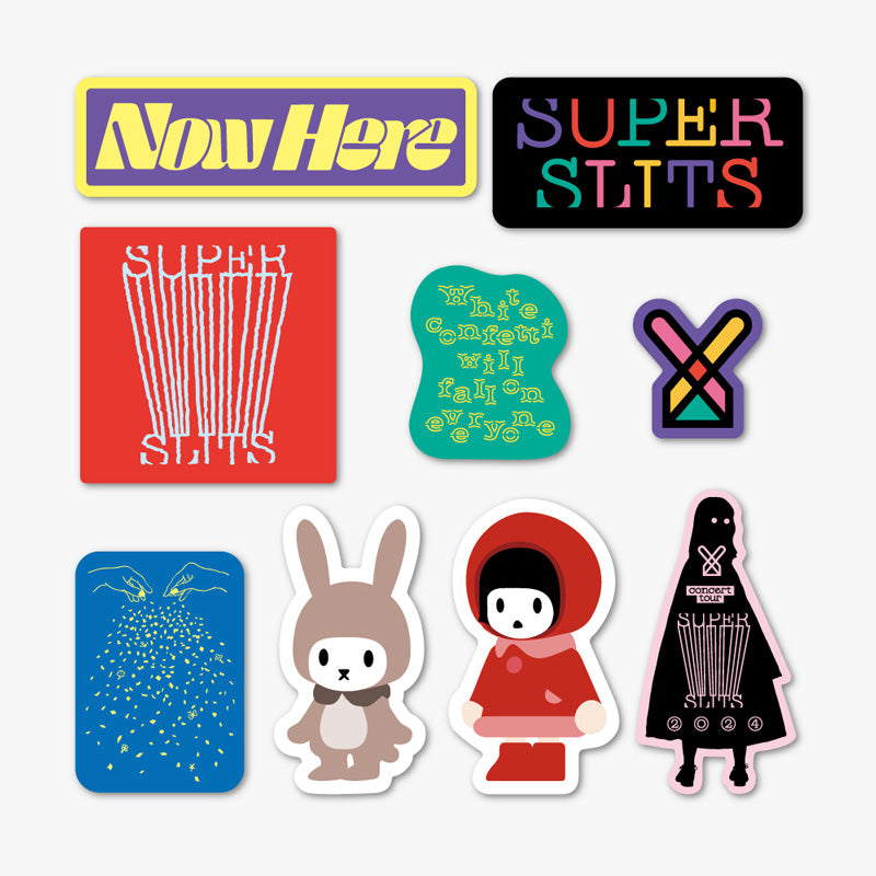 SUPER SLITS STICKERS(ステッカーセット)