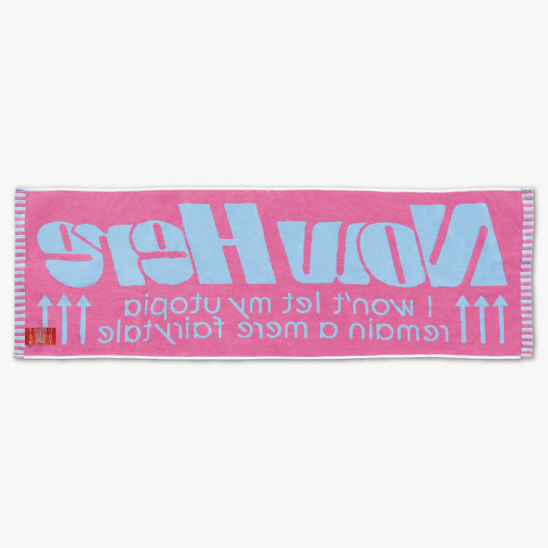 Now Here(タオル)Pink