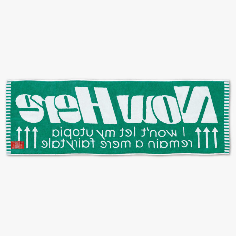 Now Here(タオル)Green