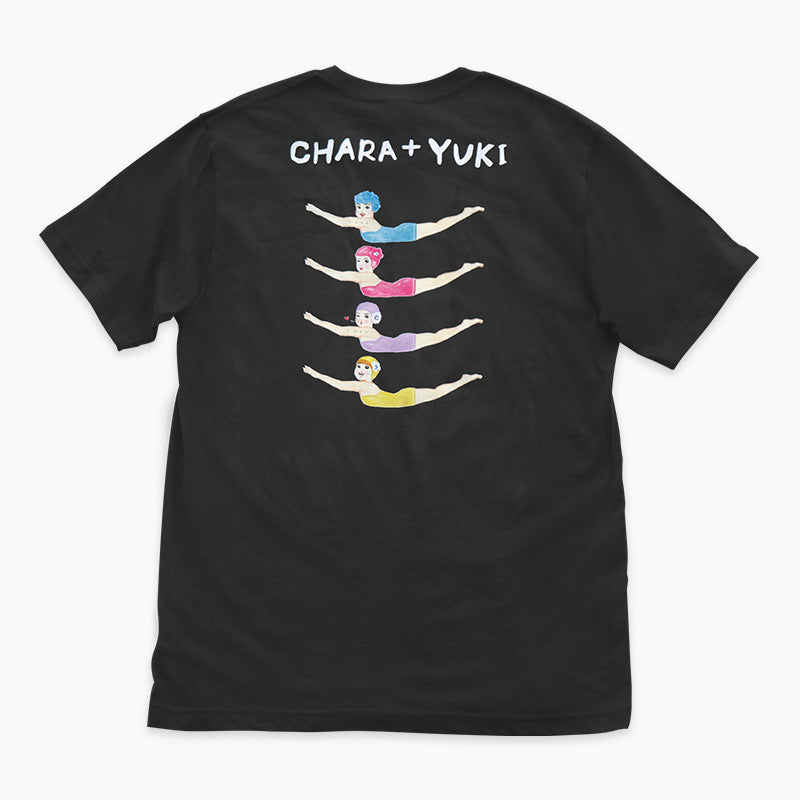 Playful Swimmer（Tシャツ／スミ黒）