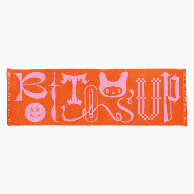 Bottoms Up（タオル）Orange×Pink