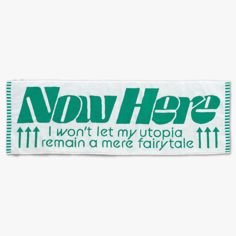 Now Here（タオル）Green